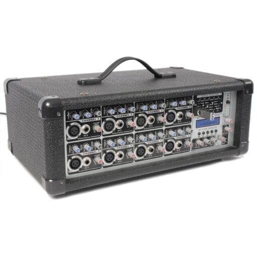 Power Dynamics	PDM-C808A Powered Mixer 8-Kanaals MP3/ECHO _Uit assortiment J&H licht en geluid 3