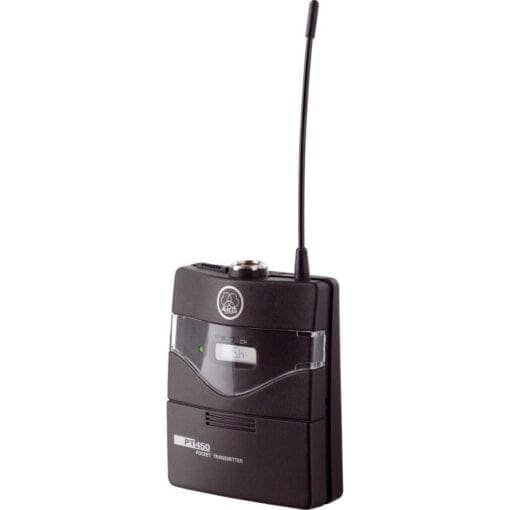 AKG PT45 (Band D – ISM, 863 – 865 MHz) draadloze beltpack zender _Uit assortiment J&H licht en geluid