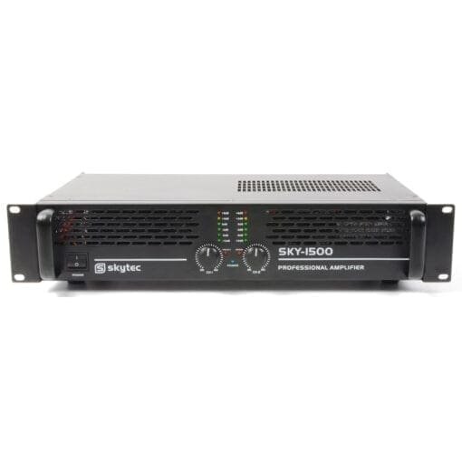SkyTec SKY-1500 II PA Versterker 2x750W _Uit assortiment J&H licht en geluid