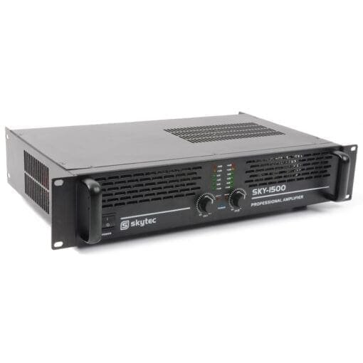 SkyTec SKY-1500 II PA Versterker 2x750W _Uit assortiment J&H licht en geluid 4