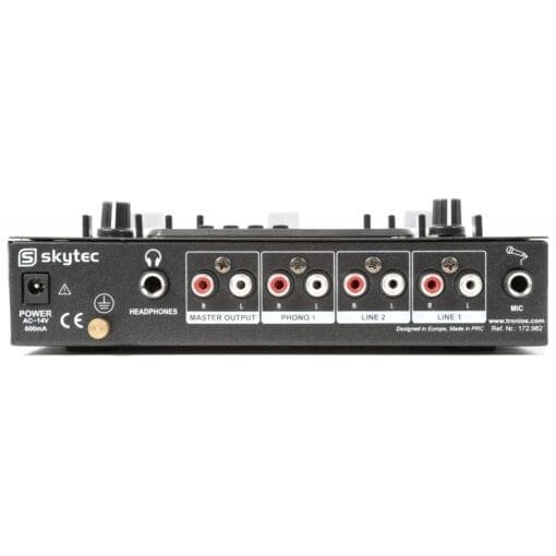 SkyTec STM2270 4-Kanaals Mixer Geluidseffecten SD/USB/MP3/BT _Uit assortiment J&H licht en geluid 4