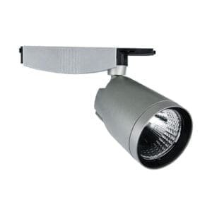 Artecta Largo-38S 3000lm – LED plafondspotje met een 3-fase track adapter, zilvergrijs Geen categorie J&H licht en geluid
