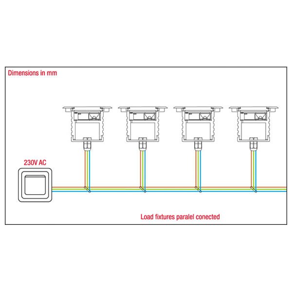 Artecta Vegas-T9R WW symmetric – LED grondspotje met 3 2W warm witte LED’s _Uit assortiment J&H licht en geluid 6 Artecta Vegas-T9R WW symmetric – LED grondspotje met 3 2W warm witte LED’s _Uit assortiment J&H licht en geluid 6