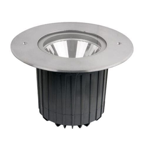 Artecta Stavanger-210 WW – LED grondspot met een 18W warm witte LED (IP67) _Uit assortiment J&H licht en geluid