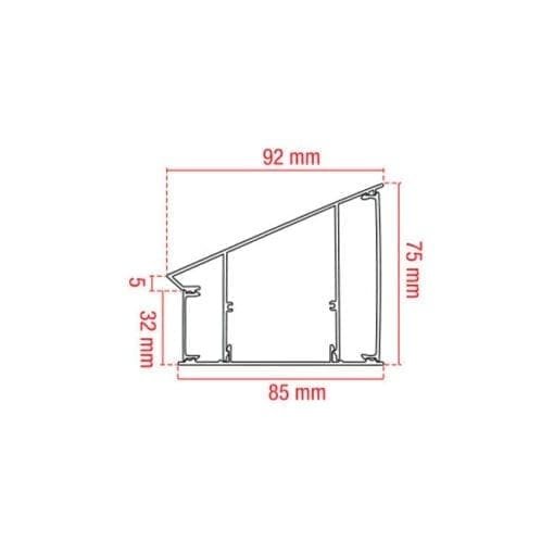 Artecta Profile Pro-Line 15 Wall _Uit assortiment J&H licht en geluid 5
