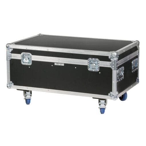 DAP Premium Line flightcase voor 4 Showtec Helix 4000 Q4 RGBW LED projectors _Uit assortiment J&H licht en geluid