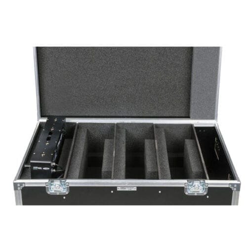 DAP Premium Line flightcase voor 4 Showtec Helix 4000 Q4 RGBW LED projectors _Uit assortiment J&H licht en geluid 4