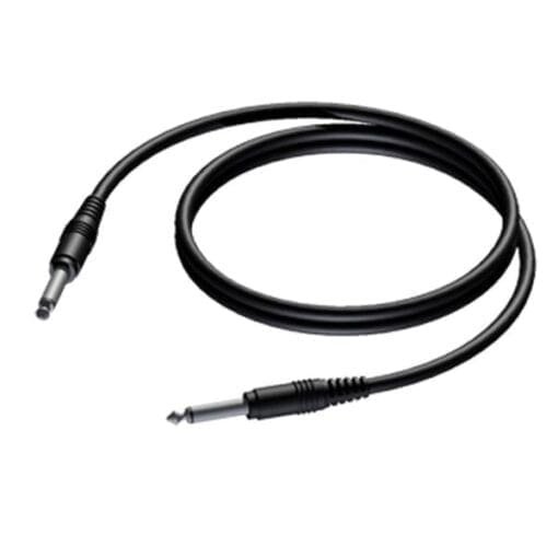 Procab CAB600 JACK 6,3 mm mono, 5.0 meter _Uit assortiment J&H licht en geluid