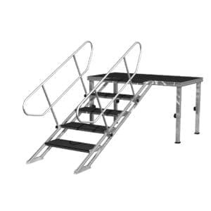 Duratruss DS ProStage Flexstair 100-180 (verstelbare podiumtrap) Duratruss Stage J&H licht en geluid