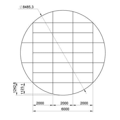 Duratruss DS ProStage cirkel podiumdeel – 8,5 meter (deel 3) Duratruss Stage J&H licht en geluid 2