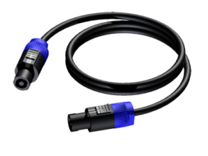 Procab CAB502, luidsprekerkabel 2 x 2,5mm2 speakon, 5.0 meter