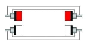 Procab CAB800, 2 x RCA naar 2 x RCA, 15.0 meter-35217