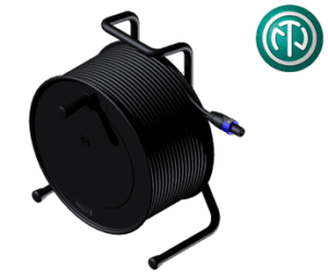 Procab CRX225, luidsprekerkabel op haspel 2 x 2,5mm2 speakon, 50.0 meter