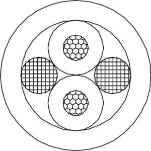 Procab LS25 luidsprekerkabel 2 x 2,5mm2, 100 meter op rol-34901