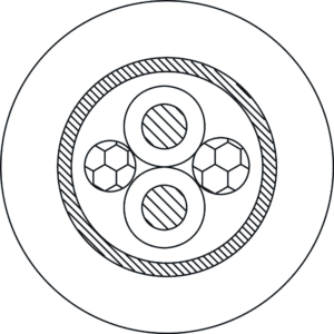 Procab MC305-B microfoonkabel, per meter, zwart-34964