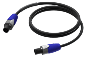 Procab PRA502, luidsprekerkabel 2 x 2,5mm2 speakon, 5.0 meter