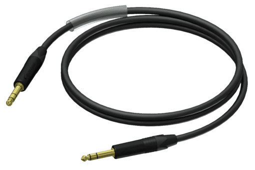Procab PRA610 JACK 6,3 mm stereo, 3.0 meter _Uit assortiment J&H licht en geluid