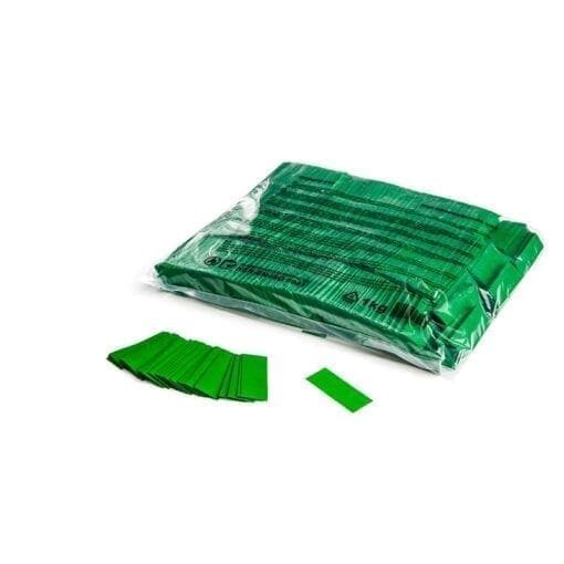 MagicFX CON01DG Rechthoekige confetti – donkergroen (1 kg) Geen categorie J&H licht en geluid