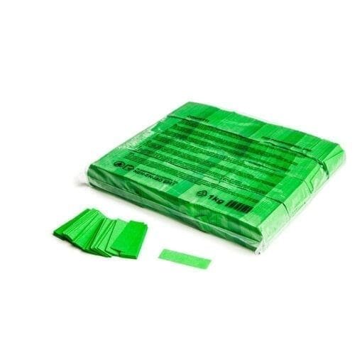 MagicFX CON01LG Rechthoekige confetti – lichtgroen (1 kg) Geen categorie J&H licht en geluid