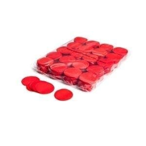 MagicFX CON02RD Ronde confetti 55mm – rood (1 kg) Geen categorie J&H licht en geluid