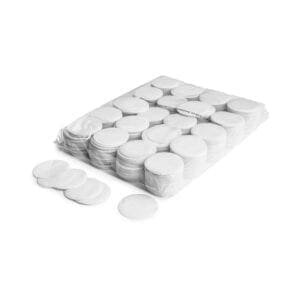 MagicFX CON02WH Ronde confetti 55mm – wit (1 kg) Geen categorie J&H licht en geluid