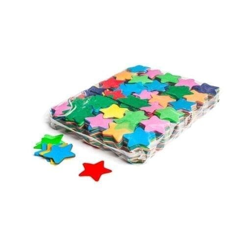MagicFX CON03MC Stars confetti 55mm – multicolor (1 kg) Geen categorie J&H licht en geluid
