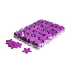 MagicFX CON03PR Stars confetti 55mm – paars (1 kg) Geen categorie J&H licht en geluid