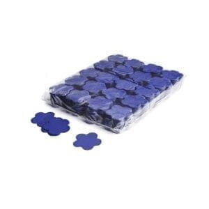 MagicFX CON06DB Flowers confetti 55mm – donkerblauw (1 kg) Geen categorie J&H licht en geluid