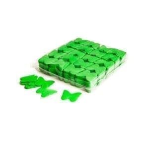 MagicFX CON07LG Vlinder confetti 55mm – lichtgroen (1 kg) Geen categorie J&H licht en geluid