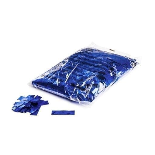 MagicFX CON10DB Rechthoekige metallic confetti – blauw (1 kg) Geen categorie J&H licht en geluid