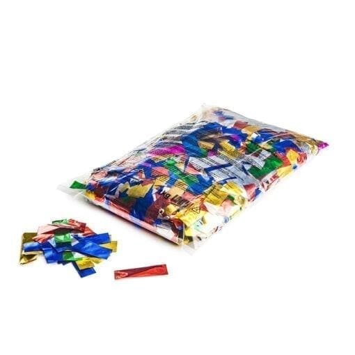 MagicFX CON10MC Rechthoekige metallic confetti – multicolor (1 kg) Geen categorie J&H licht en geluid