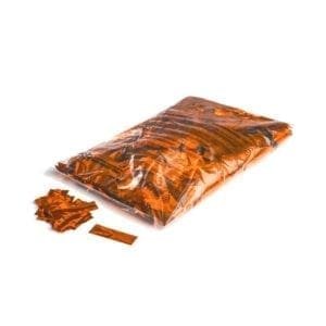 MagicFX CON10OR Rechthoekige metallic confetti – oranje (1 kg) Geen categorie J&H licht en geluid