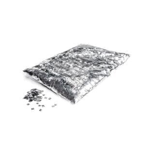 MagicFX CON12SL Raindrops metallic confetti 6x6mm – zilver (1 kg) Geen categorie J&H licht en geluid