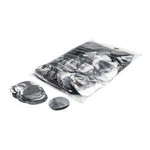 MagicFX CON13SL Ronde metallic confetti 55mm – zilver (1 kg) Geen categorie J&H licht en geluid