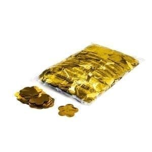 MagicFX CON16GL Metallic flowers confetti 55mm – goud (1 kg) Geen categorie J&H licht en geluid