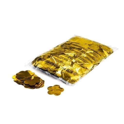 MagicFX CON16GL Metallic flowers confetti 55mm – goud (1 kg) Geen categorie J&H licht en geluid