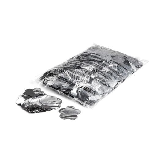 MagicFX CON16SL Metallic flowers confetti 55mm – zilver (1 kg) Geen categorie J&H licht en geluid