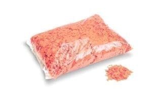 MagicFX CON19OR Powderfetti 6x6mm – fluoriserend oranje (1 kg) Geen categorie J&H licht en geluid