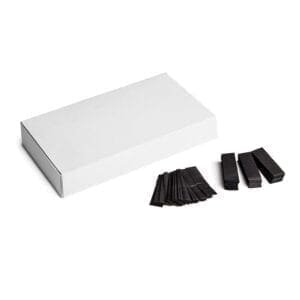 MagicFX CON20BL Rechthoekige confetti – zwart (500 gram) Geen categorie J&H licht en geluid