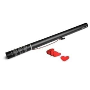 MagicFX ECC10RD Elektrisch confetti cannon 80cm (rode hartjes confetti) Geen categorie J&H licht en geluid