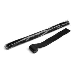 MagicFX STR04BL Stadium streamers 20m x 5cm - zwart (10 stuks)-0