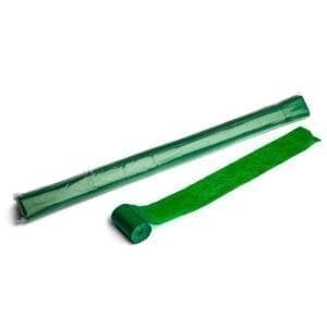 MagicFX STR04DG Stadium streamers 20m x 5cm – donkergroen (10 stuks) Geen categorie J&H licht en geluid