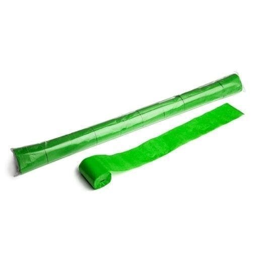 MagicFX STR04LG Stadium streamers 20m x 5cm – lichtgroen (10 stuks) Geen categorie J&H licht en geluid