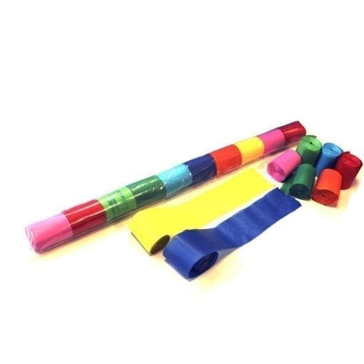 MagicFX STR04MC Stadium streamers 20m x 5cm – multicolor (10 stuks) Geen categorie J&H licht en geluid