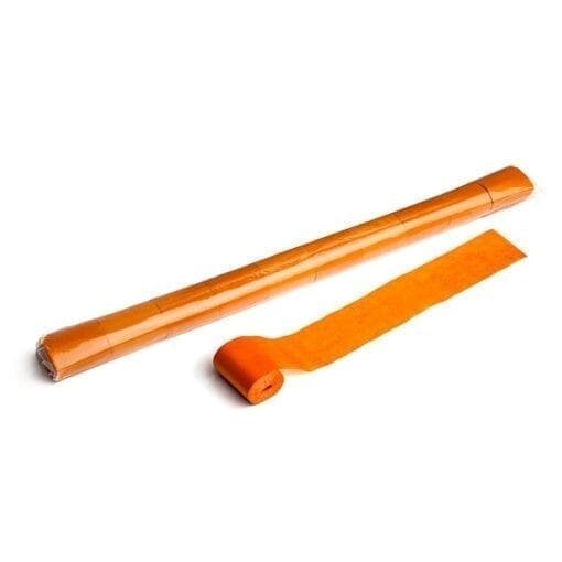 MagicFX STR04OR Stadium streamers 20m x 5cm – oranje (10 stuks) Geen categorie J&H licht en geluid