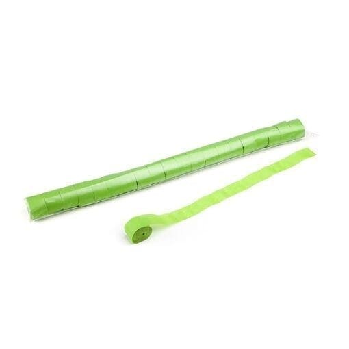 MagicFX STR09LG Stadium streamers 20m x 2,5cm – lichtgroen (20 stuks) Geen categorie J&H licht en geluid