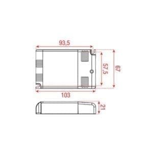 Artecta LED driver universal (10W - 32W) - dimbaar-38086