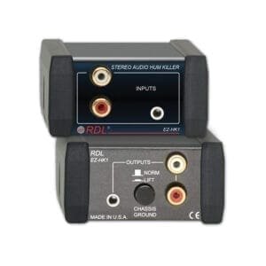 RDL EZ-HK1 - stereo audio hum killer