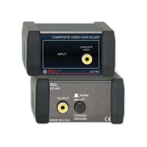 RDL EZ-HK2 – composite video hum killer _Uit assortiment J&H licht en geluid