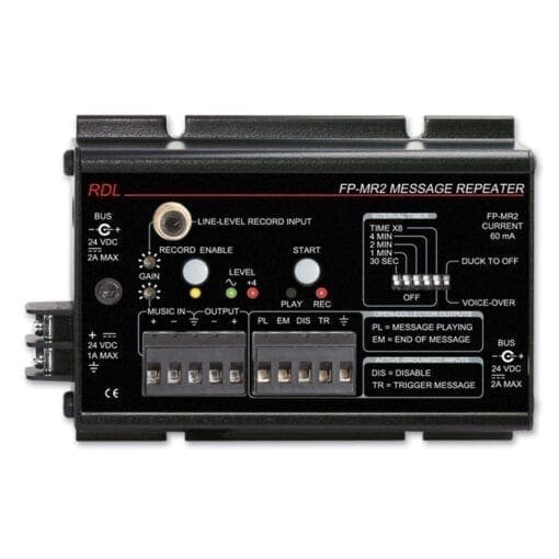 RDL FP-MR2 – message repeater _Uit assortiment J&H licht en geluid